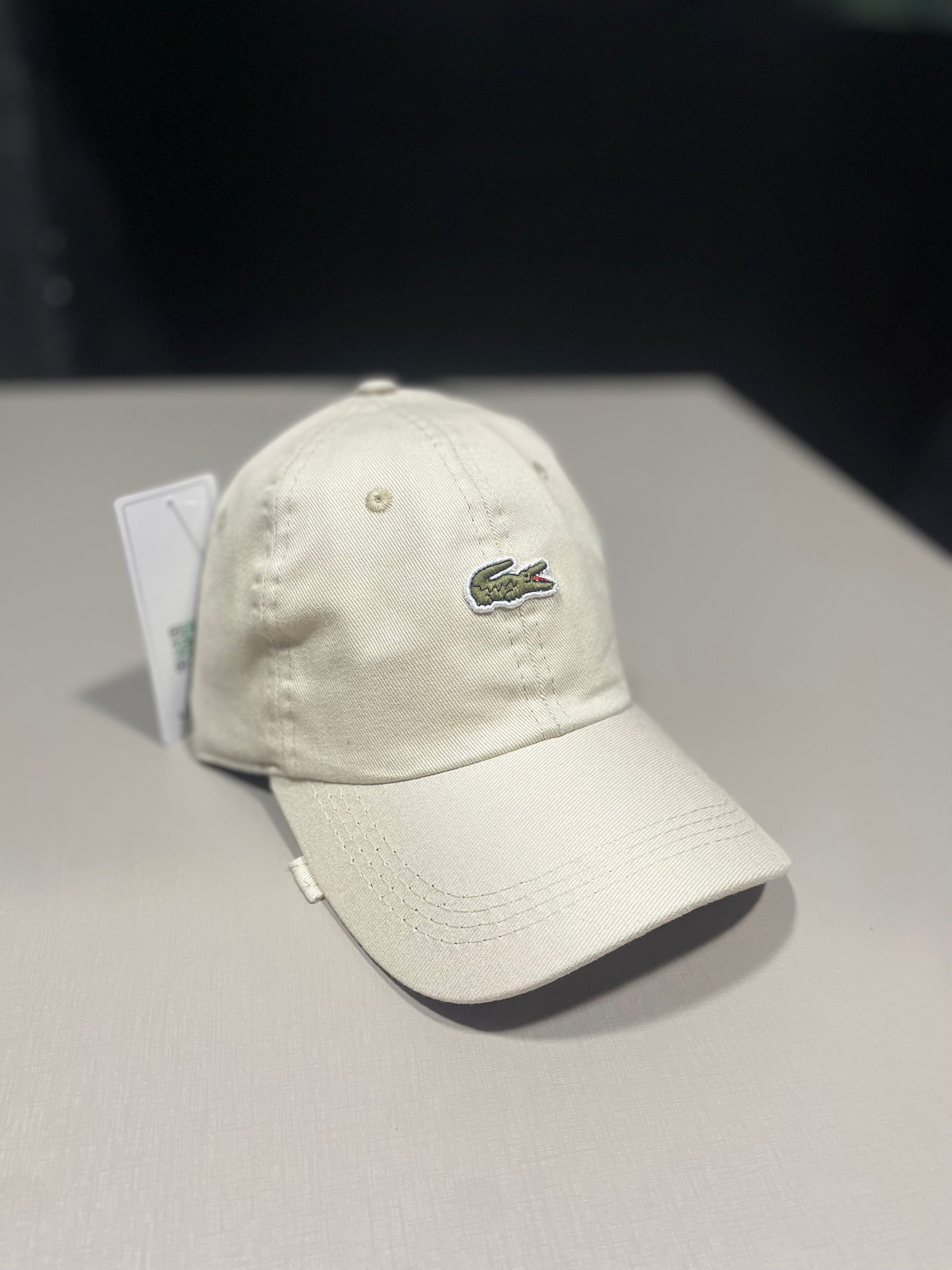 CAP LACOSTE BEGE
